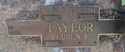 Mable Lorine <I>Trantham</I> Taylor 