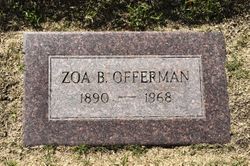 Zoa B <I>Burnett</I> Offerman 