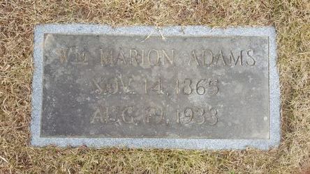 William Marion Adams 