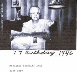 Margaret Ellen <I>Brindley</I> Ames 