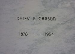 Daisy Elma <I>Alley</I> Carson 