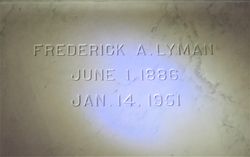 Frederick Arthur Lyman 