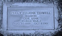 Percy Eugene Tidwell 