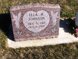 Ella Hertha <I>Enzi</I> Johnson 