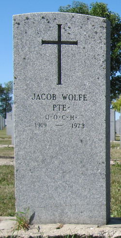PTE Jacob Wolfe 