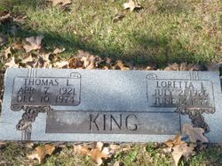 Thomas L King 