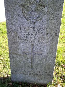 Lieutenant Colin Goss Coleridge 