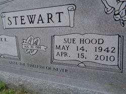 Sue <I>Hood</I> Stewart 