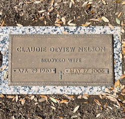 Claudie DeView <I>Wolfe</I> Nelson 