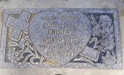 Lois Ellen <I>Calvert</I> Robertson 