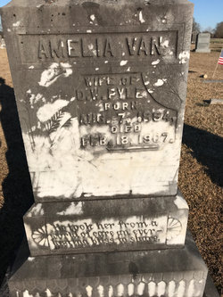 Amelia J. “Mellie” <I>Vann</I> Pyle 