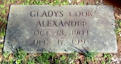 Gladys Lenora <I>Cook</I> Alexander 