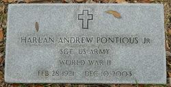 Sgt Harlan Andrew Pontious Jr.