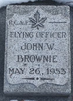 Flying Officer John William Brownie 