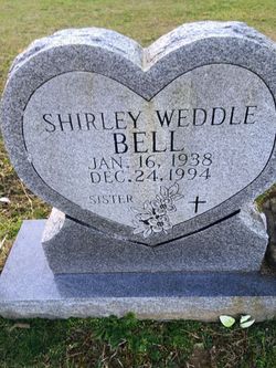 Shirley <I>Weddle</I> Bell 