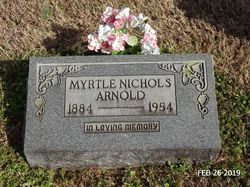 Maggie Myrtle <I>Nichols</I> Arnold 