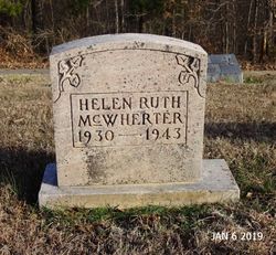 Helen Ruth McWherter 