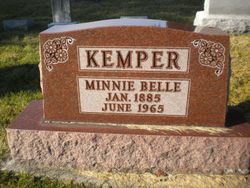 Minnie Belle <I>Hufford</I> Kemper 