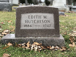 Edith M <I>Cook</I> Hutchison 