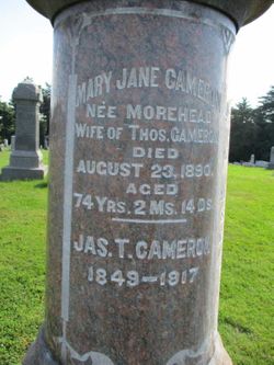 Mary Jane <I>Morehead</I> Cameron 