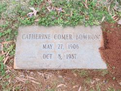 Catherine <I>Comer</I> Bowron 
