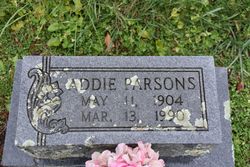 Addie Parsons 