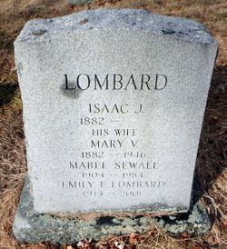 Mary Vitaline <I>Comeau</I> Lombard 