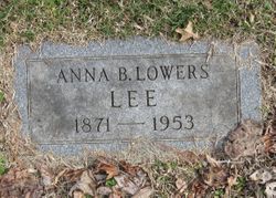 Anna B. <I>Lowers</I> Neese Heckman Lee 