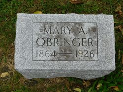 Mary A <I>Pahl</I> Obringer 