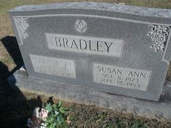 Susan Ann <I>Holman</I> Bradley 