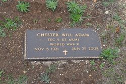 Chester Will Adam Sr.