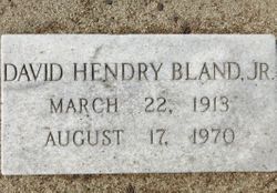 David Hendry Bland Jr.