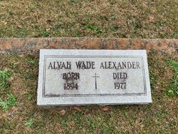 Alvah Wade Alexander 