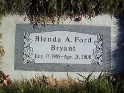 Blenda Annie <I>Ford</I> Bryant 
