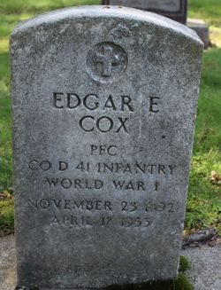 Edgar Edward Cox 