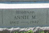 Annie M. <I>Wire</I> Albert 
