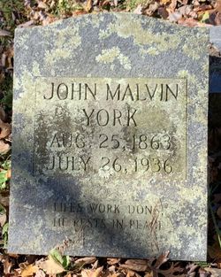 John Malvin York Sr.