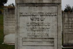 Eleanor Richards Holbert <I>Bascom</I> Aldrich 