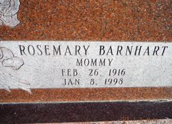 Rosemary <I>Barnhart</I> Burke 