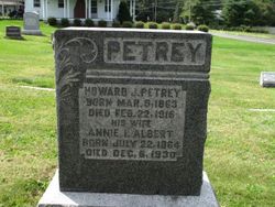Annie Ida <I>Albert</I> Petrey 