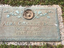 Alma Francis <I>Crockett</I> Ball 
