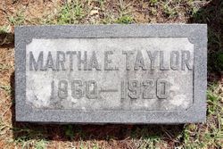 Martha E. <I>Collins</I> Taylor 