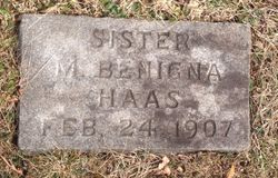 Sister Mary Benonita Haas 