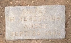Sister Mary Hereswida Abeck 