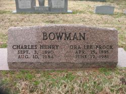 Charles Henry Bowman 