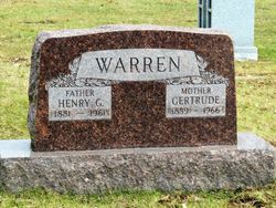 Gertrude <I>Pickett</I> Warren 