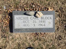 Archie Carl Block 