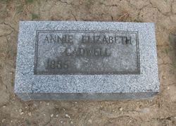 Annie Elizabeth <I>Stead</I> Cadwell 