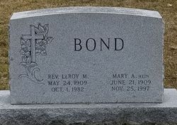 Mary Anna <I>Hein</I> Bond 