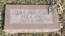 Selma A <I>Wachter</I> Drechsler 